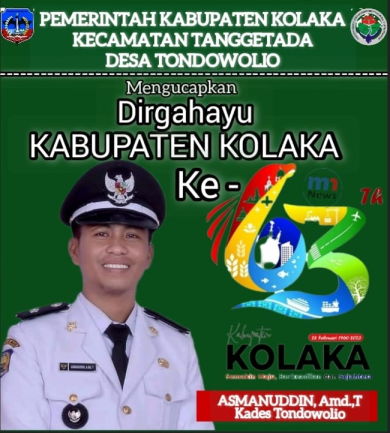 Dirgahayu Kabupaten Kolaka ke 63 Tahun